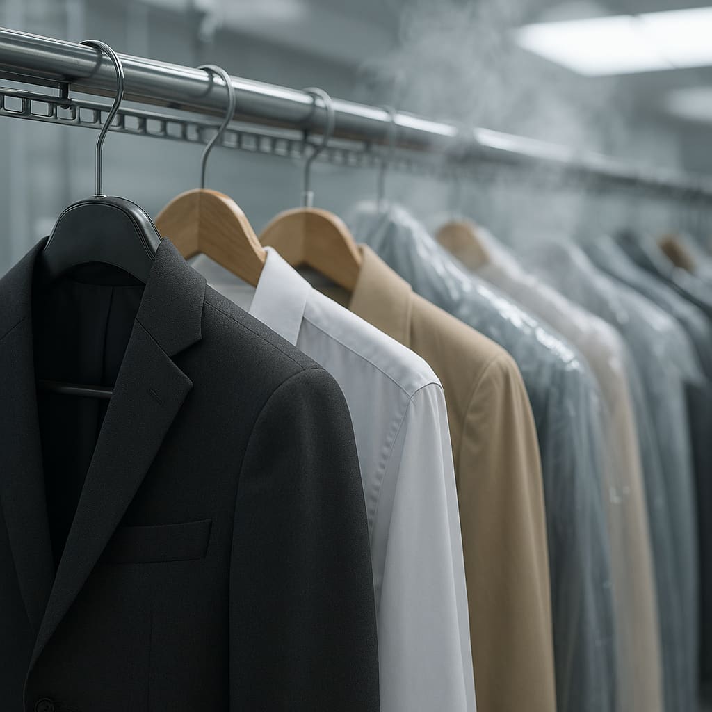 Vegytisztított ruhák